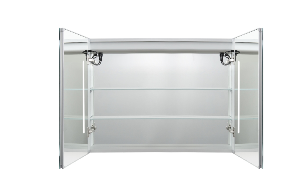 Зеркальный шкаф AQUATON AQ7904-MLC 900x700x133 мм с подсветкой и антизапотеванием AQ7904-MLC