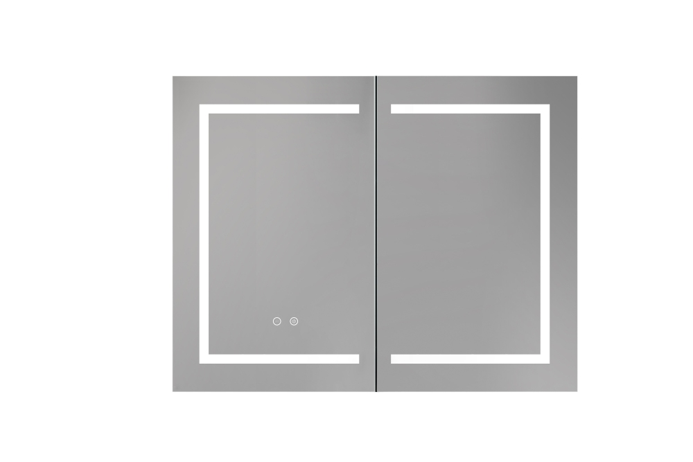 Зеркальный шкаф AQUATON AQ7904-MLC 900x700x133 мм с подсветкой и антизапотеванием AQ7904-MLC