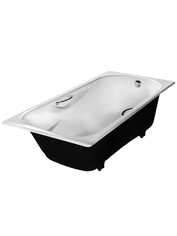 Ванна чугунная Wotte Comfort 1700х750х462 мм с отверстиями для ручек Comfort 1700x750UR