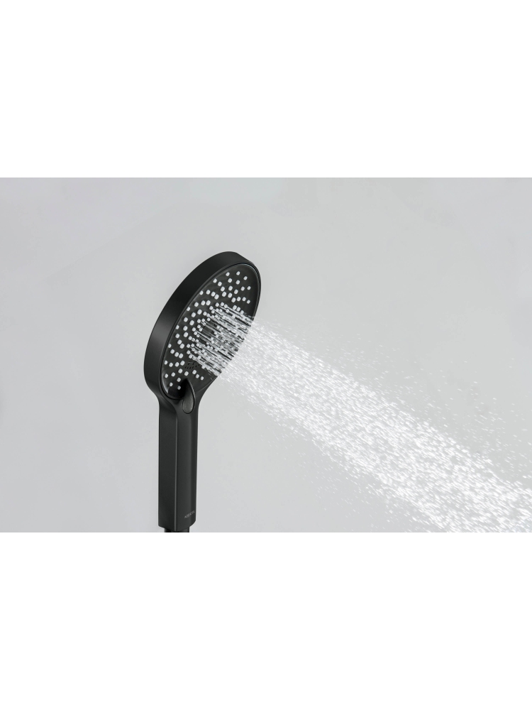Ручной душ Aquatek Лугано 3 режима матовый черный AQ2201MB