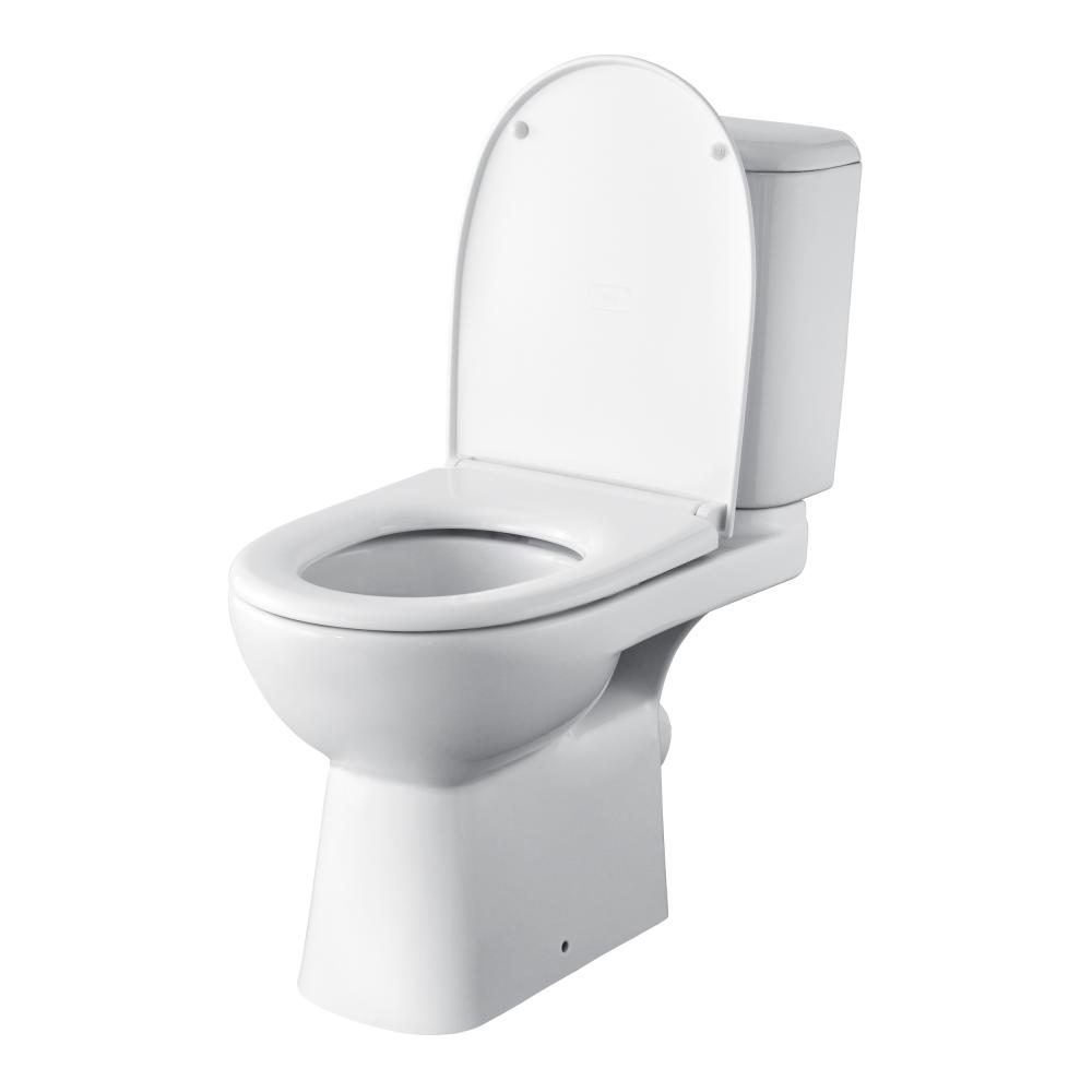 Унитаз-компакт Roca ACCESS косой выпуск с сиденьем SoftClose 34P23900Y