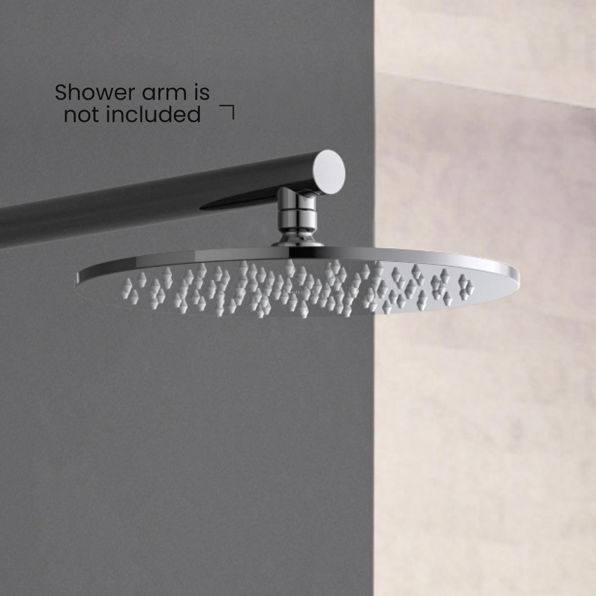 Верхний душ Aquanet AQ2077CR круглый 250х7 мм хром AQ2077CR