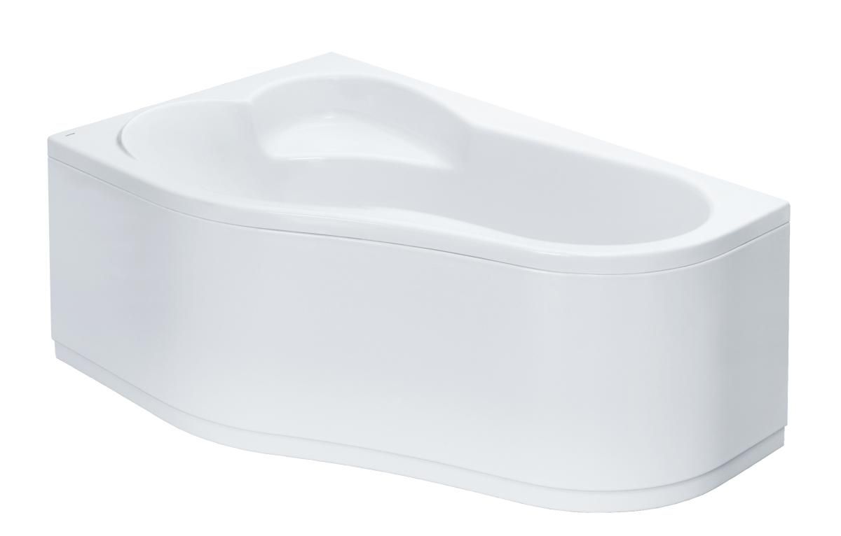 Ванна акриловая асимметричная Triton Ибица XL 160х100 см левосторонняя белая 1.WH11.2.036