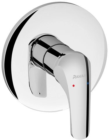 Смеситель встраиваемый RAVAK Rosa RS 062.00 без переключателя X070015