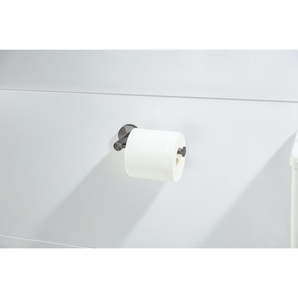 Бумагодержатель Aquanet Европа оружейная сталь AQ4108BGM