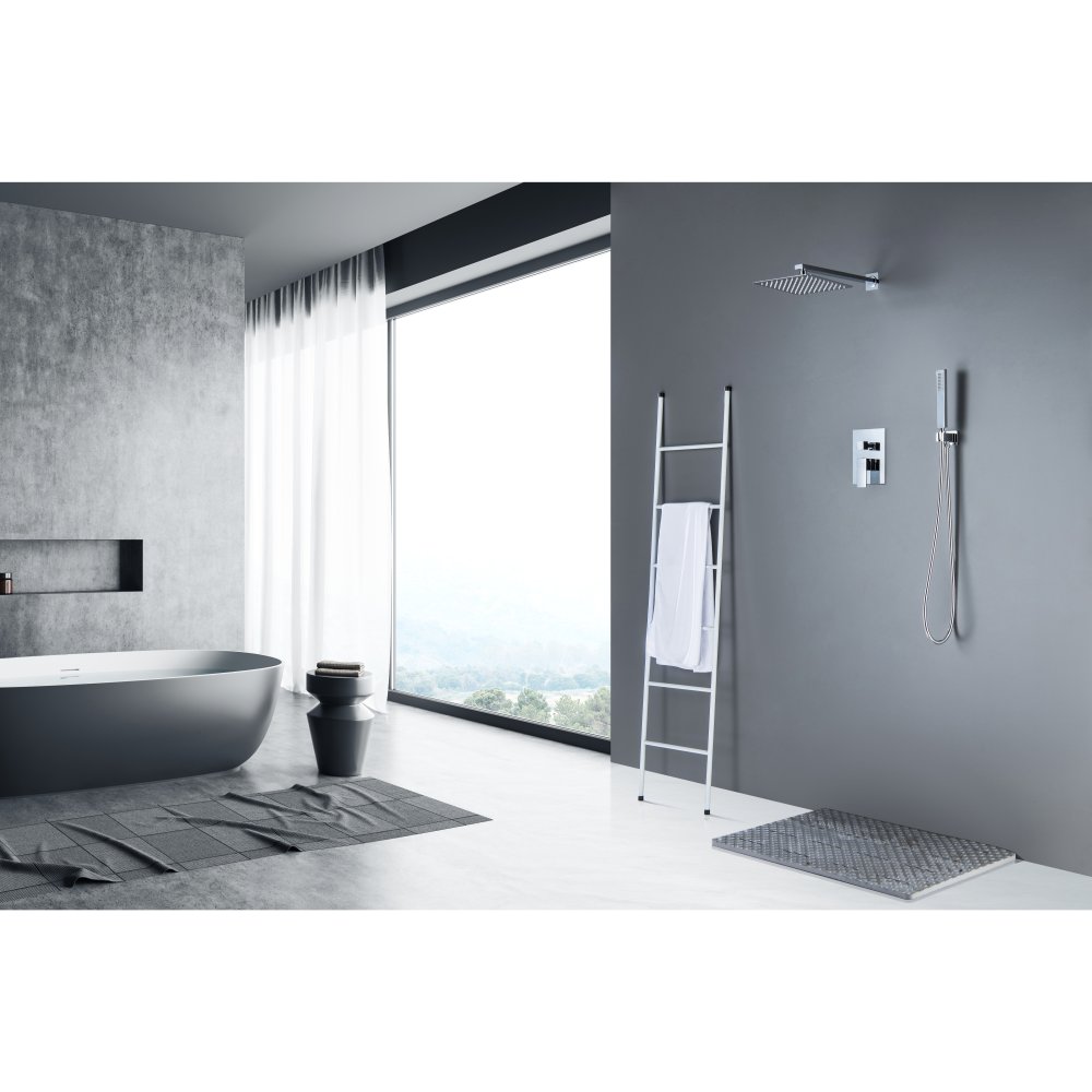 Душевой комплект 3 в 1 Aquanet Libra 2 режима AQ1672CR