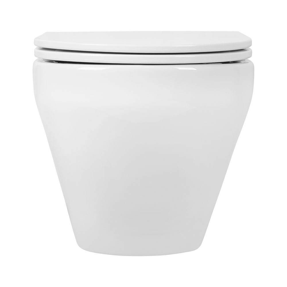 Унитаз подвесной Aquanet Leia Tornado 490x360x320 мм с сиденьем микролифт AQ1199T-00