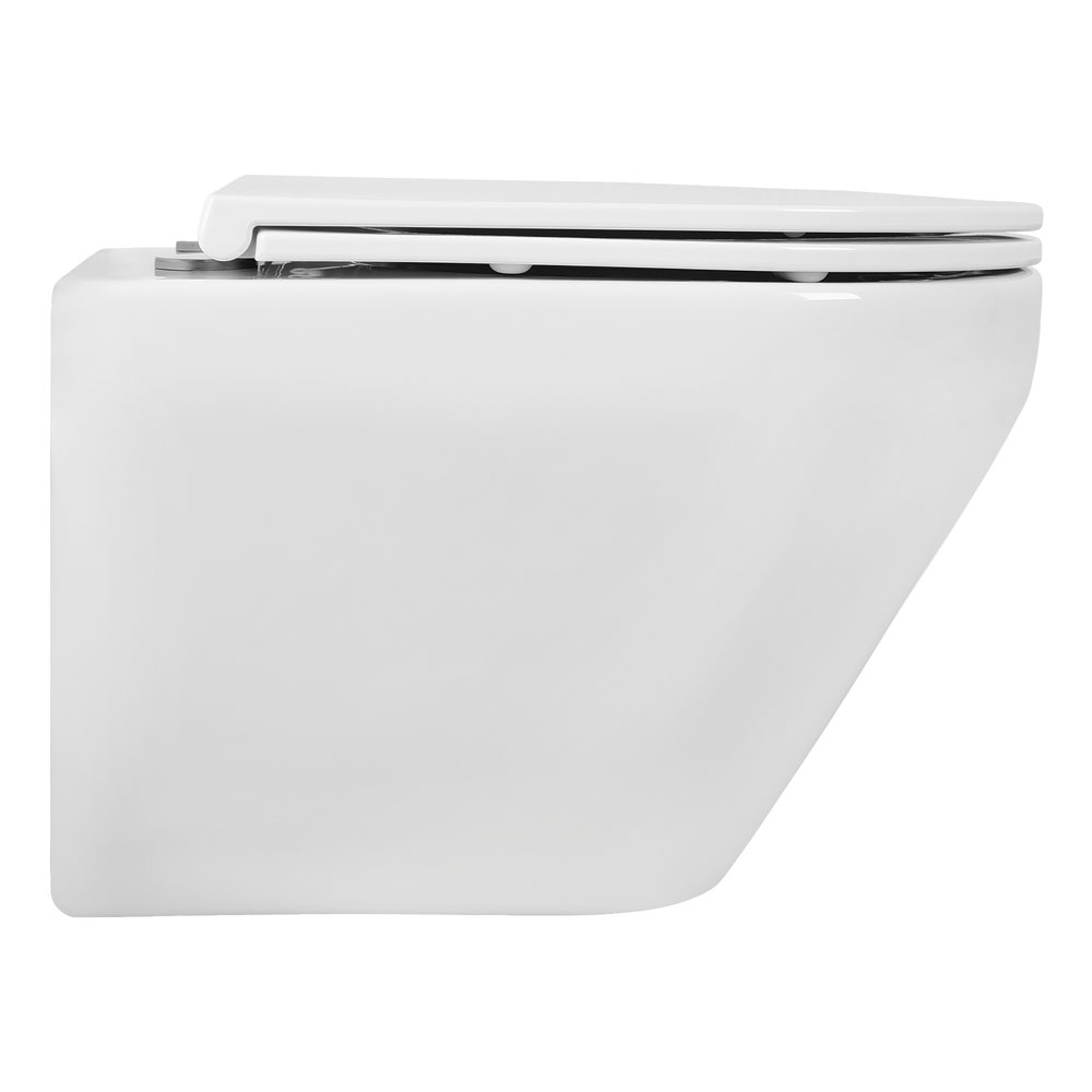 Унитаз подвесной Aquanet Leia Tornado 490x360x320 мм с сиденьем микролифт AQ1199T-00