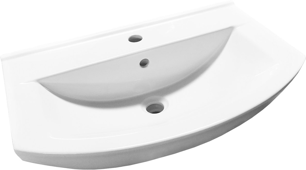 Умывальник Sanita Luxe Best 75 см Белый WB.FN/Best/75-C/WHT.G/S1