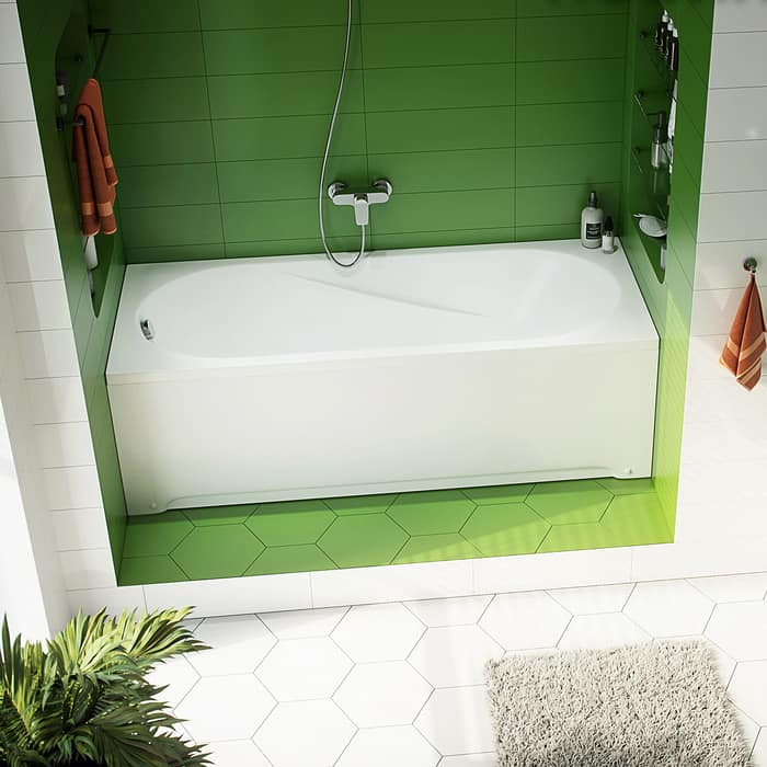 Ванна акриловая Triton Либерти 160х70 см прямоугольная BER160-0000001