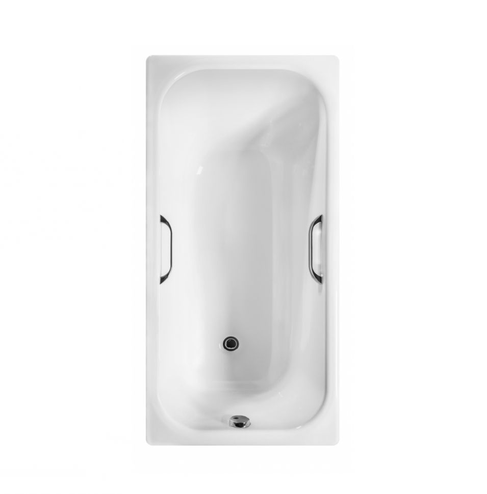 Ванна чугунная Wotte Start 1700х700х458 мм с отверстиями для ручек Start 1700x700UR