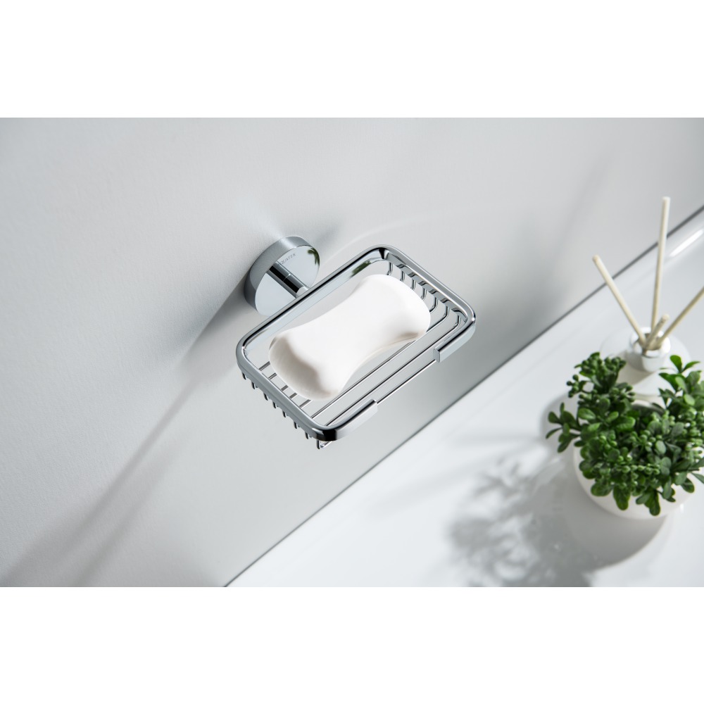 Мыльница-решетка Aquanet БЕТТА хром AQ4633CR