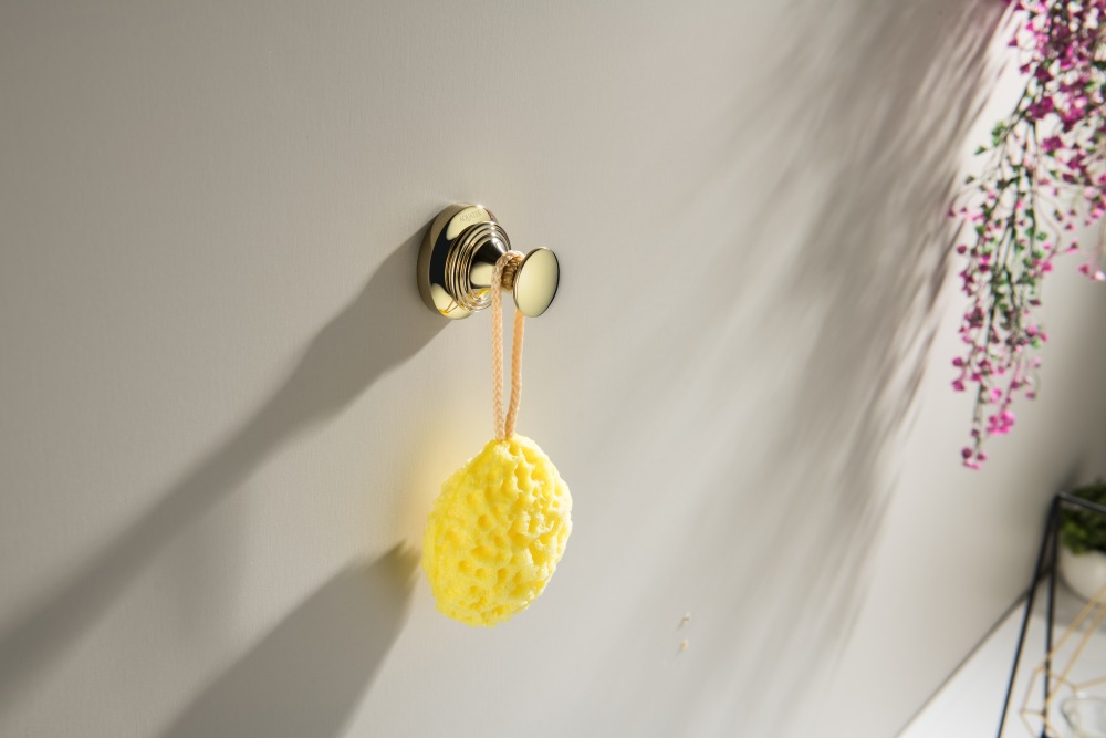 Крючок для ванной Aquatek Классик полированное золото AQ4501PG