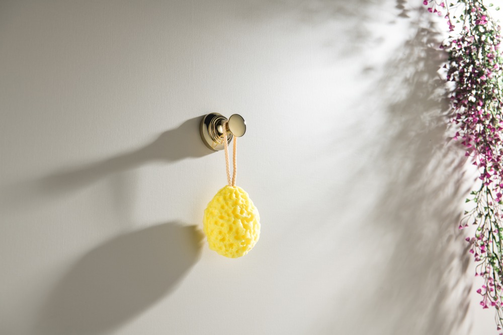 Крючок для ванной Aquatek Классик полированное золото AQ4501PG