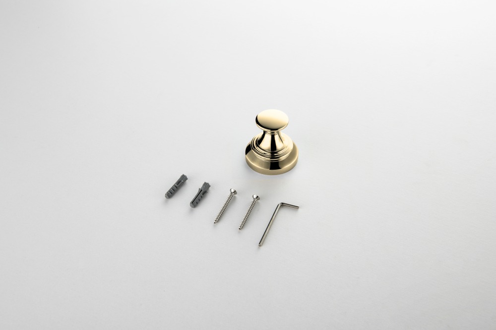 Крючок для ванной Aquatek Классик полированное золото AQ4501PG