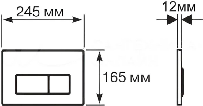 Комплект инсталляции AQUATEK ВЕГА-1905-017 рама INS-0000012 кнопка KDI-0000017 унитаз AQ1905-00