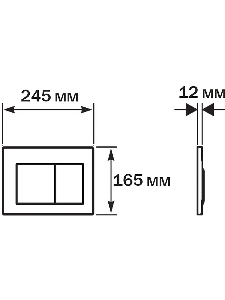 Комплект инсталляции с унитазом AQUATEK ДИВА-012 4в1 (рама INS-0000012, клавиша KDI-0000012, унитаз AQ2012-00) ДИВА-012 4в1