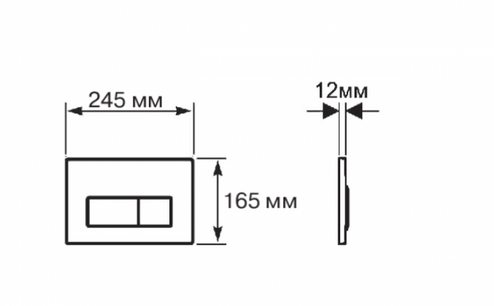 Комплект инсталляции AQUATEK ВЕГА-1905-016 рама INS-0000012 кнопка KDI-0000016 унитаз AQ1905-00 крепеж KKI-0000002