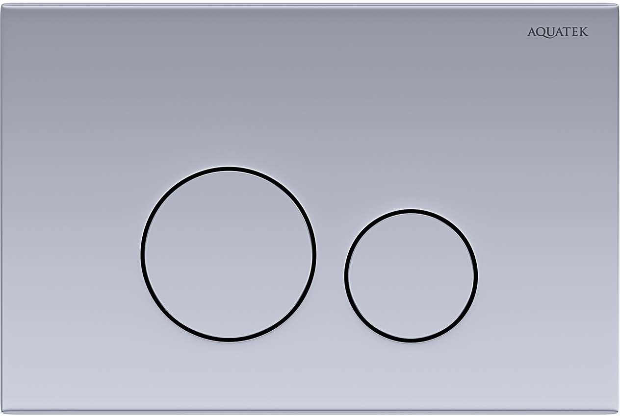 Панель смыва KDI 023A нержавеющая сталь круглые клавиши KDI-0000036