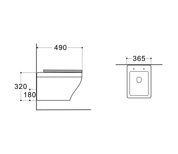 Комплект инсталляции AQUATEK АМАДЕО cm (рама INS-0000012, унитаз AQ1180-00) без кнопки INS-0000012/AQ1180-00