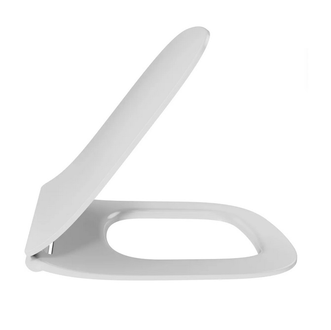 Унитаз с инсталляцией Jacob Delafon Rodin+ сиденье тонкое микролифт панель для двойного смыва глянцевый белый E21750RU-00