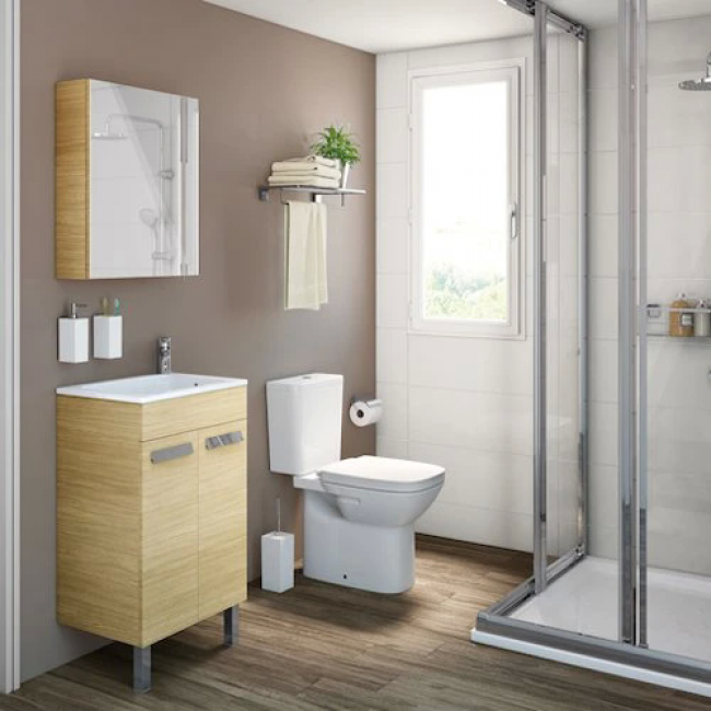 Унитаз напольный под бачок Roca Debba 655 мм 34299700Y