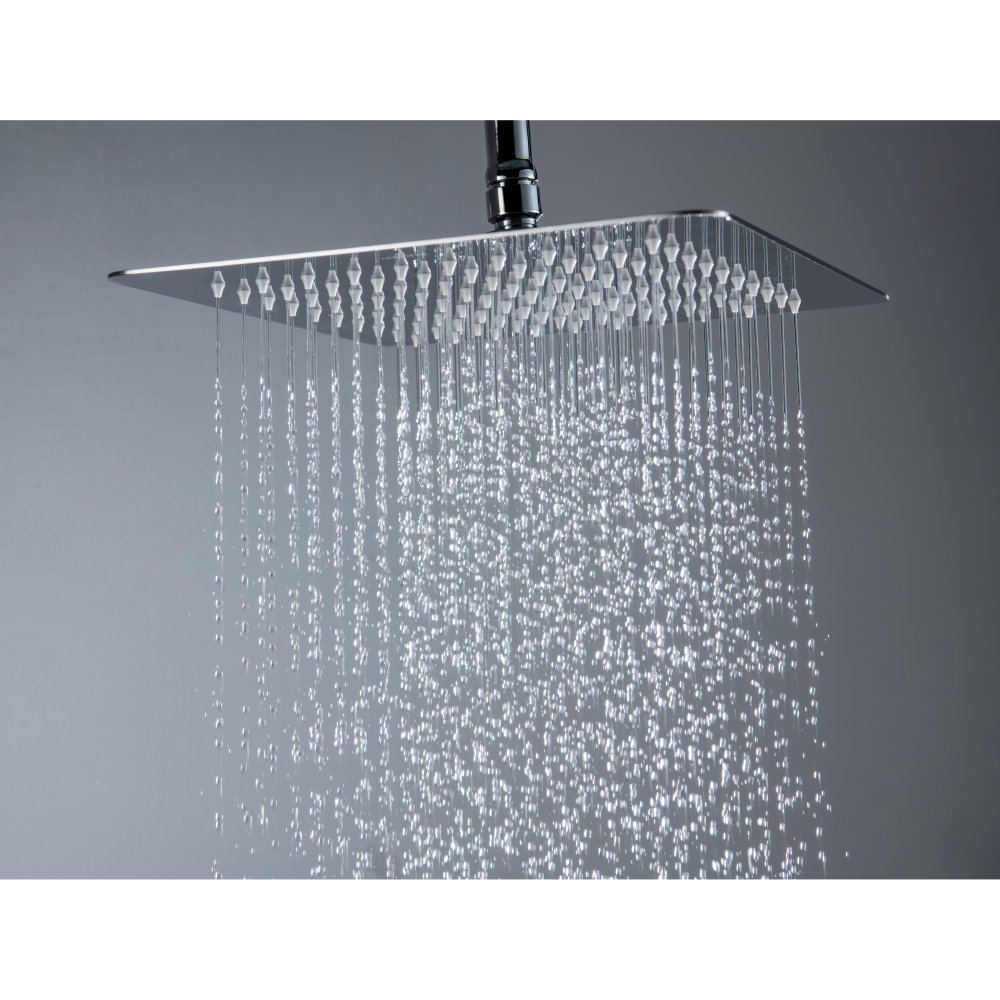 Душевая система Aquanet Лира AQ2465CR со смесителем для душа 250х250 мм хром AQ2465CR