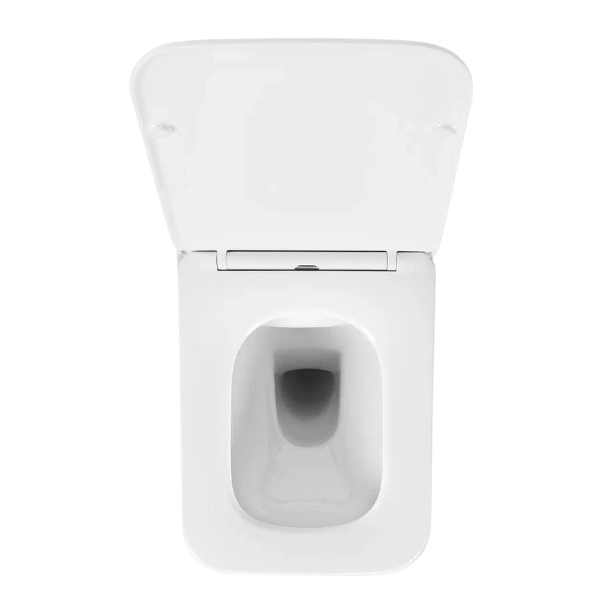 Унитаз подвесной AQUATEK Либра New безободковый с тонким сиденьем микролифт AQ0530N-00