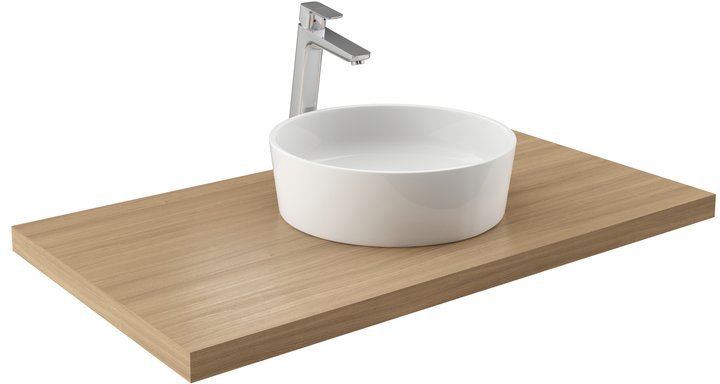 Умывальник RAVAK Moon 1 400x400 мм белый без перелива XJN01300000