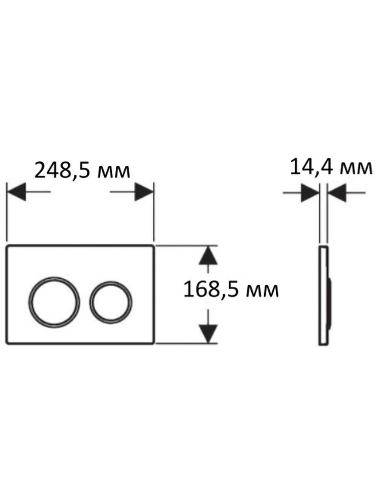 Комплект инсталляции с унитазом AQUATEK ГЕЛИОС-028 (рама INS-0000012, клавиша KDI-0000028, унитаз AQ1993T-00) ГЕЛИОС-028