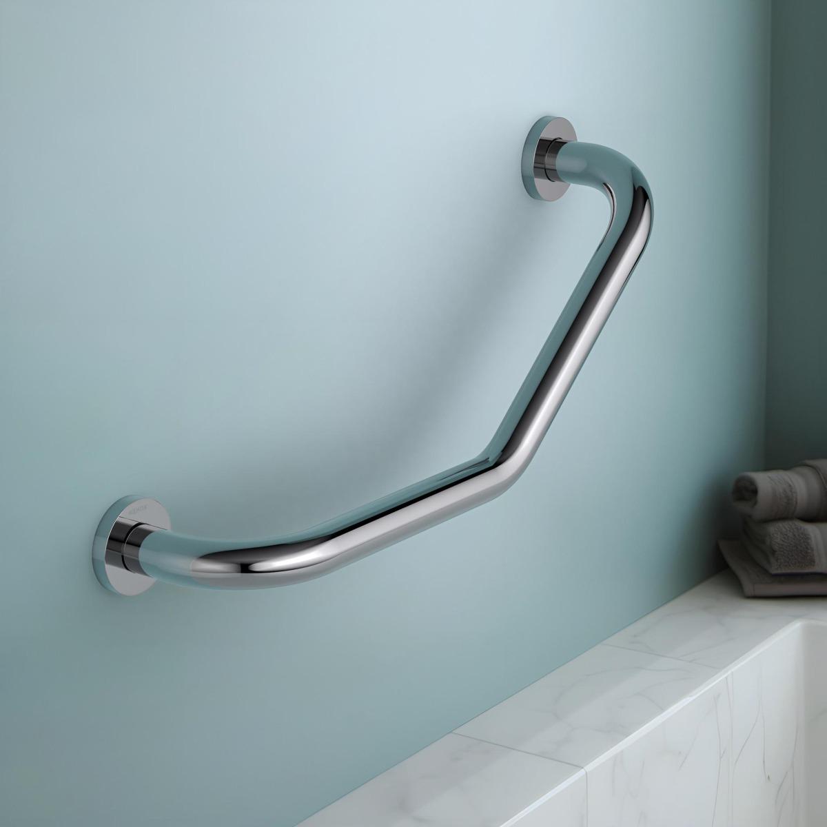 Поручень Aquatek 425 мм полированный хром AQ4997CR