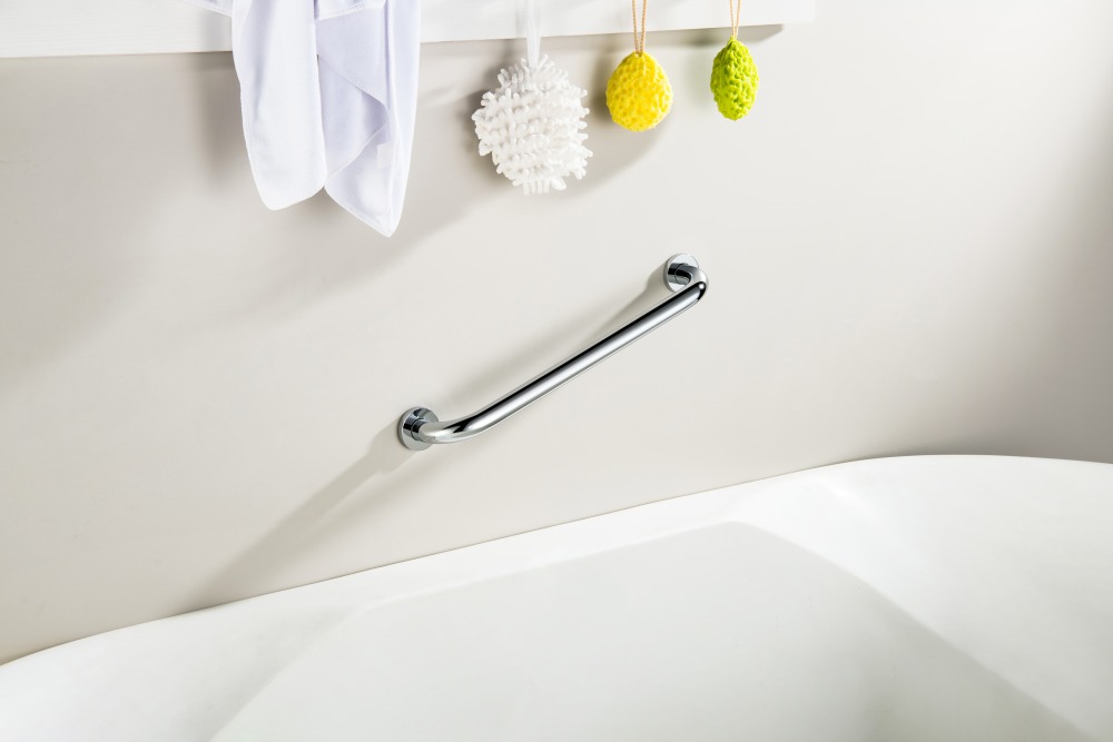 Поручень Aquatek 450 мм полированный хром AQ4995CR