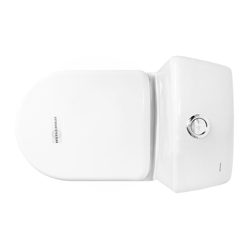 Унитаз-компакт Sanita Luxe Attica Комфорт белый WC.CC/Attica/2-T/WHT.G/S1