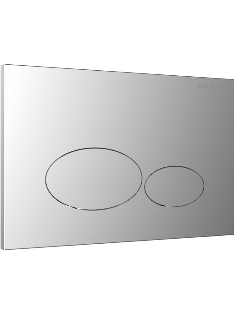 Панель смыва KDI GLC Хром матовый 162x244 мм KDI-0000073