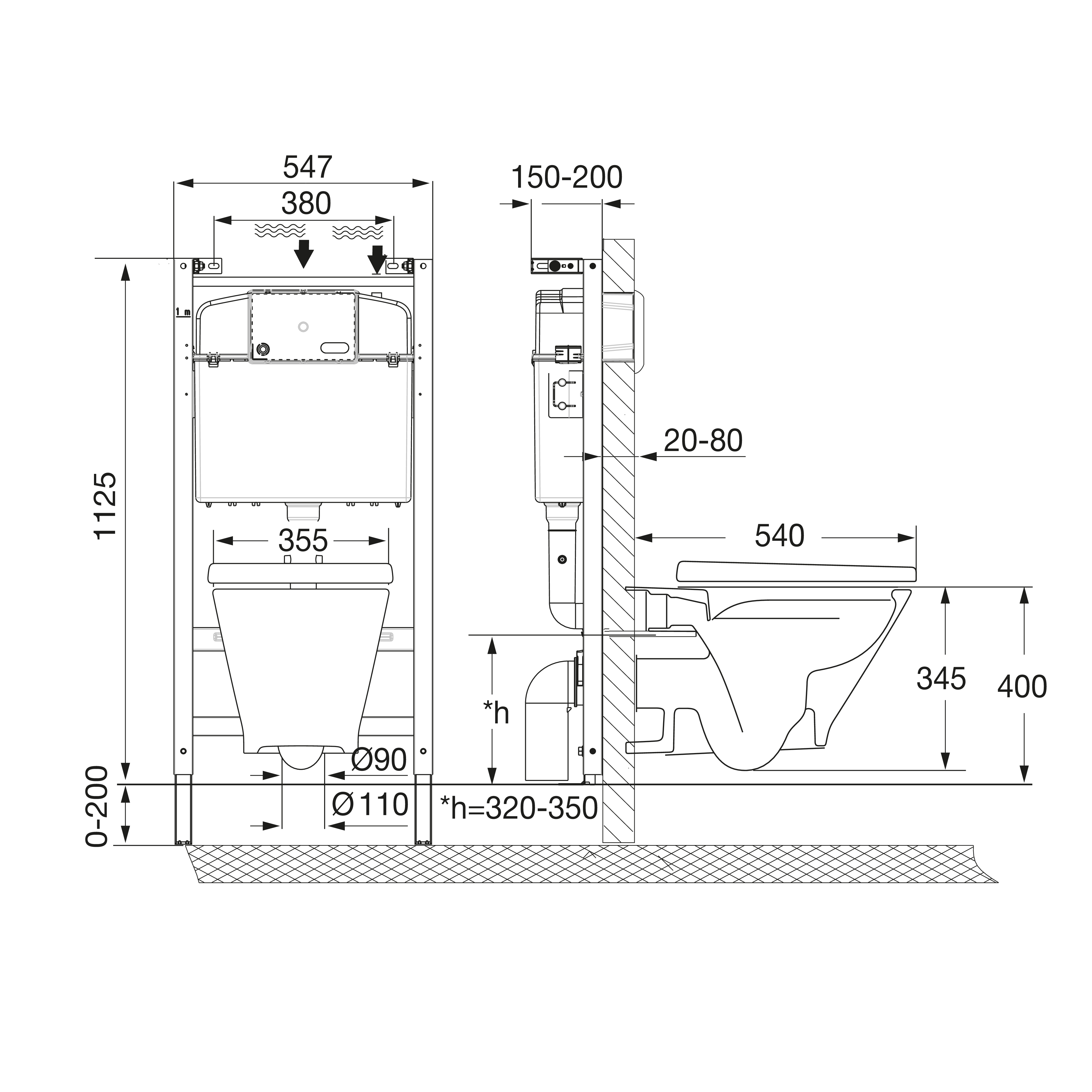 Комплект инсталляции с подвесным унитазом Roca The Gap Round Rimless и сиденьем Supralit микролифт 893105000