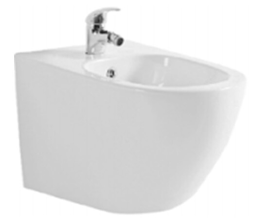 Биде подвесное Splendy Light 365х525х320 мм белый матовый LI10852V1WM