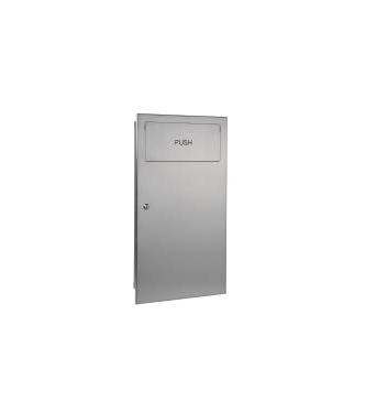 Ведро встраиваемое Mediclinics 14.2 л 362x102x711 мм PPE0010CS