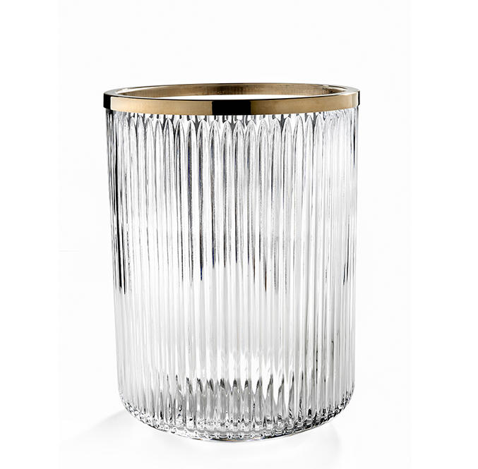 Урна 3SC Elegance 200x200x280 мм золото матовое EL65ACRGO