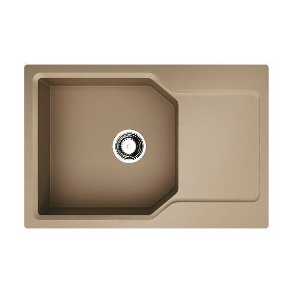 Кухонная мойка Omoikiri Yonaka 78-LB-CA Artgranit 78x51 см карамель 4993338