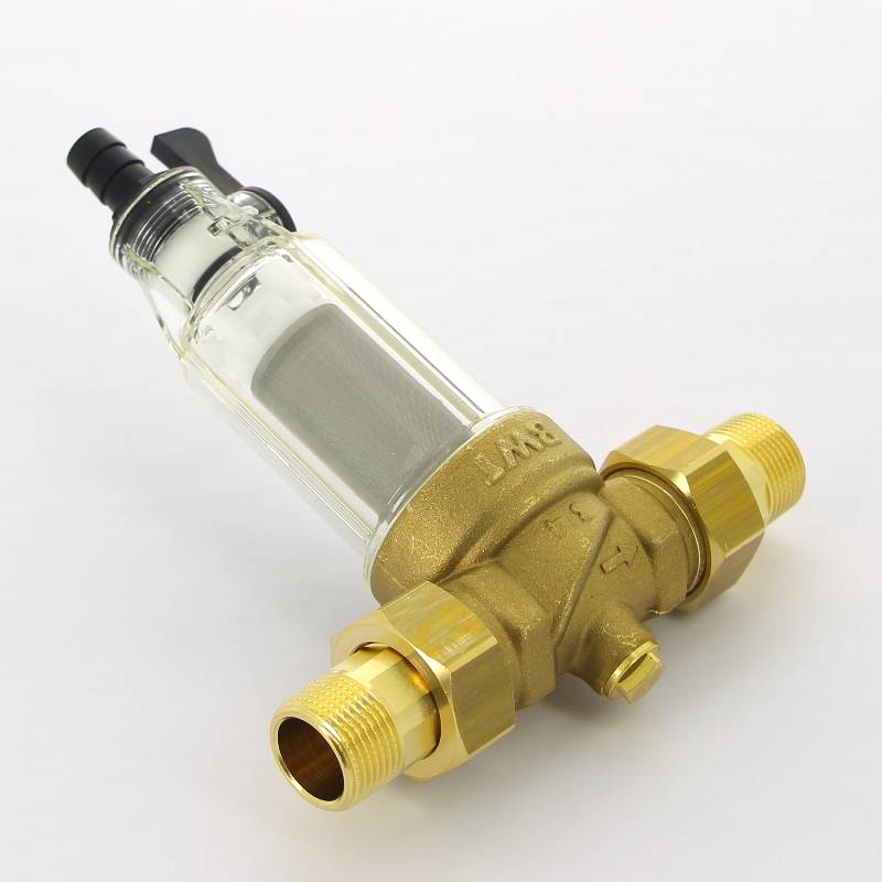 Фильтр промывной BWT Protector mini C/R 3/4 100 мкм для холодной воды 810524