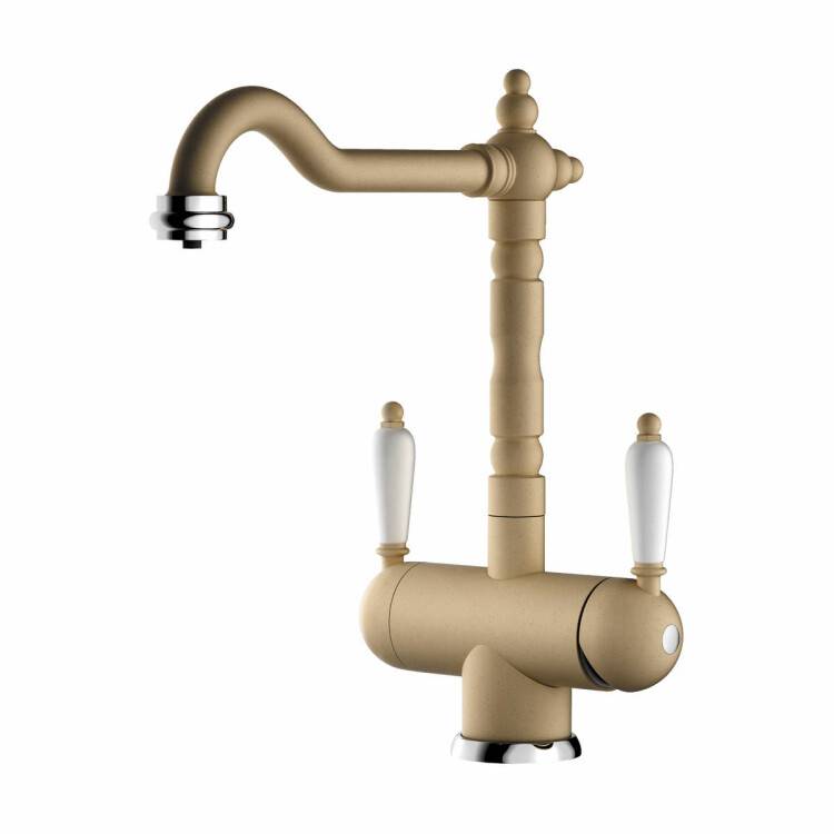 Смеситель для кухни OMOIKIRI Amagasaki шампань 4994082