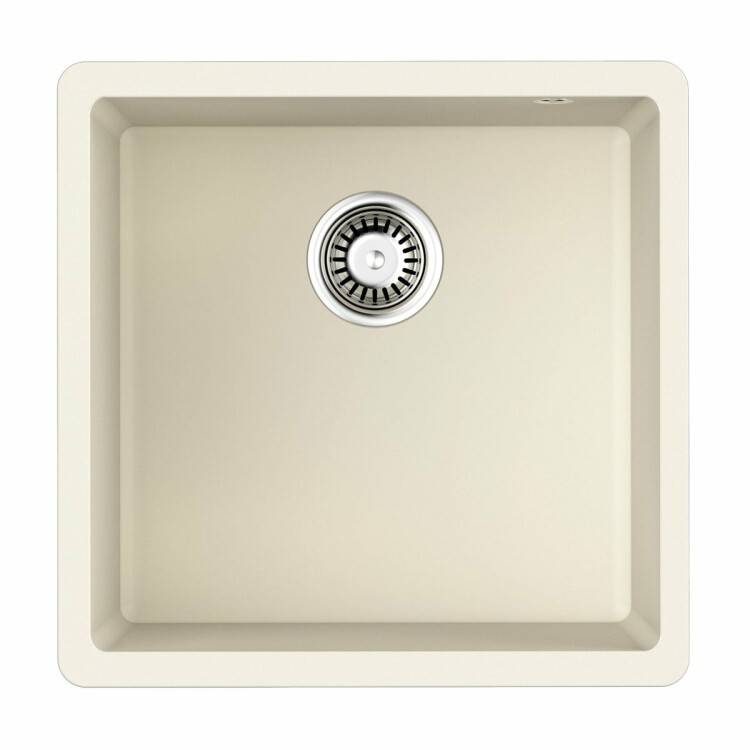 Мойка кухонная OMOIKIRI Bosen 44 440x440 мм без отверстия белый 4993598