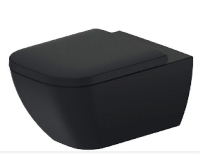 Унитаз подвесной Duravit Happy D.2 365x540x335 мм антрацит матовый 2222098900