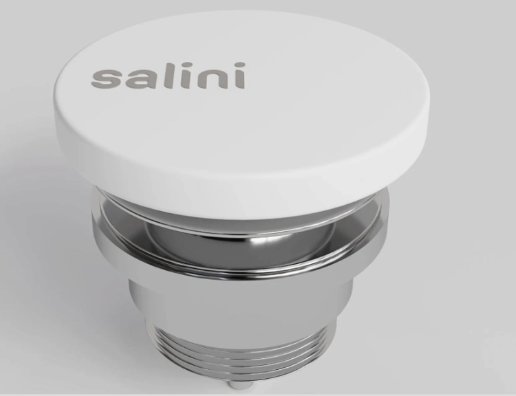 Донный клапан Salini для раковины незапираемый цвет RAL 9011 166302MFRAL9011