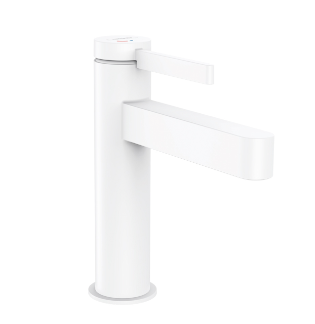 Смеситель для раковины Hansgrohe Finoris 110 CoolStart белый матовый 76024700