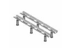 Ножки для ванн Mauersberger 6 шт. до 2000x900 мм хром 5301000004