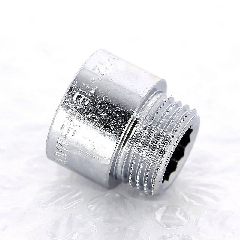 Удлинитель хромированный Tiemme 1/2 x 15 мм НВ 1500069