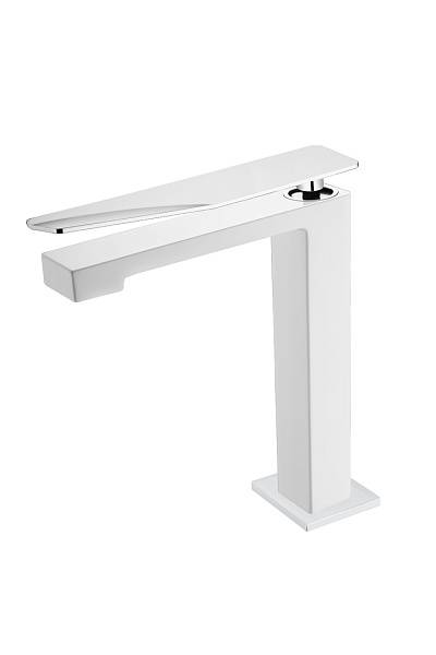 Смеситель для раковины Boheme Q белый/хром 142-WCR.2