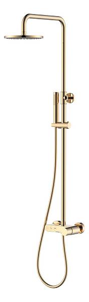 Душевая стойка Boheme Stick с верхним душем 30х57х112.5 см gold 128-GG