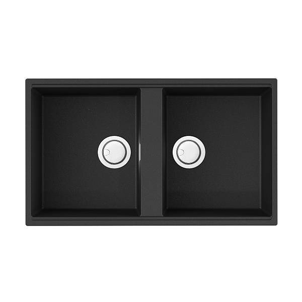 Кухонная мойка OMOIKIRI Kitagawa 83-2-U-GB Artceramic 83,6x48,8 см графит 4993811